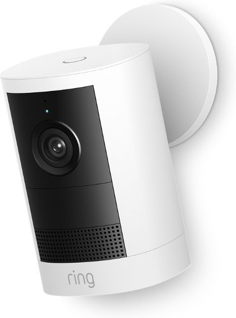 Ring Outdoor Cam Battery 2. Gen. 2K-WLAN-Außenkamera in Weiß - Bild 1