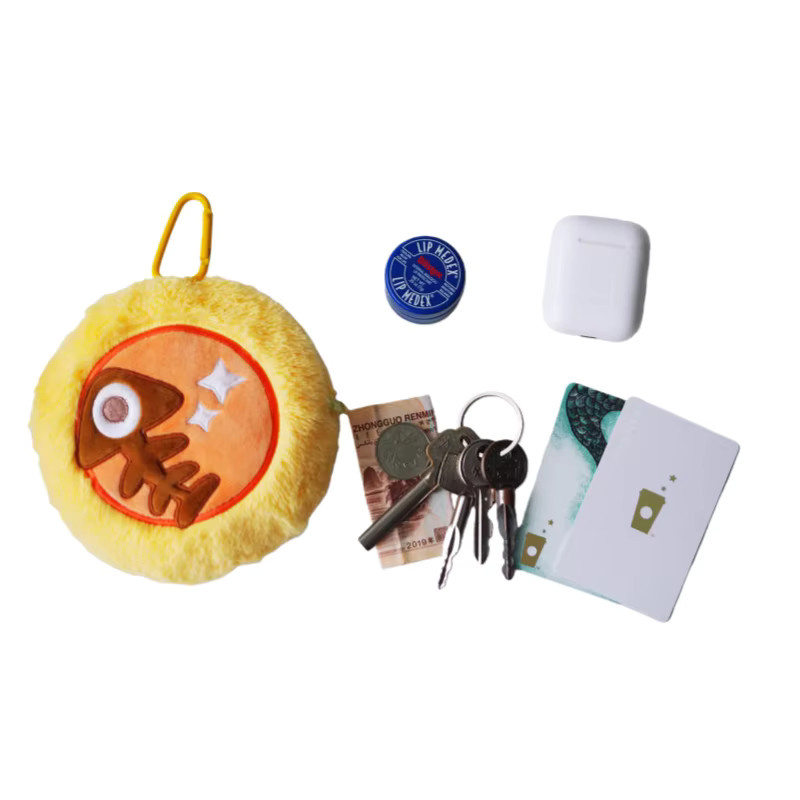 Splatoon 3 Fisch-Ei-Pulsh-Tasche, Geldbörse, Schlüsselanhänger - Bild 6
