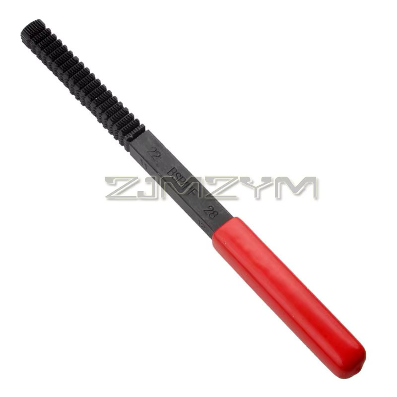 ZJMZYM Gewindefeile Set zur Gewinderestaurierung in Schwarz mit metrischer Teilung 0,75–3,0 mm - Bild 3