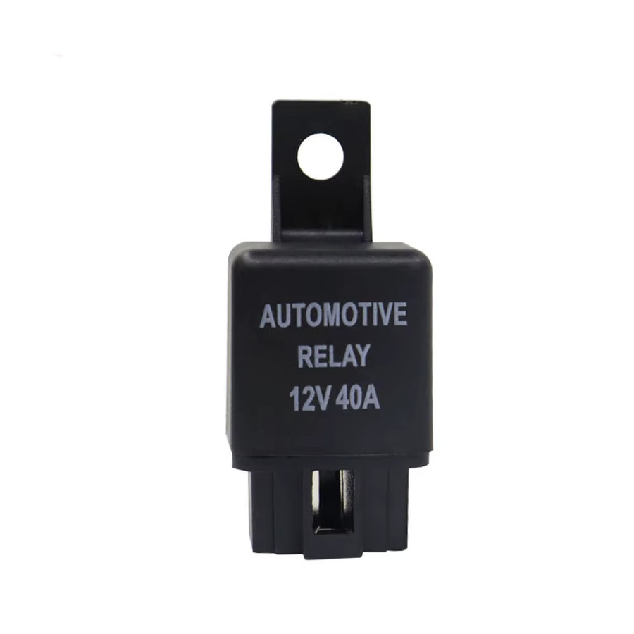 RAUVIND Kfz-Relais-Set 12 V 24 V 40 A in Schwarz für Auto-Klimaanlagenventilator und Scheinwerfer - Bild 2