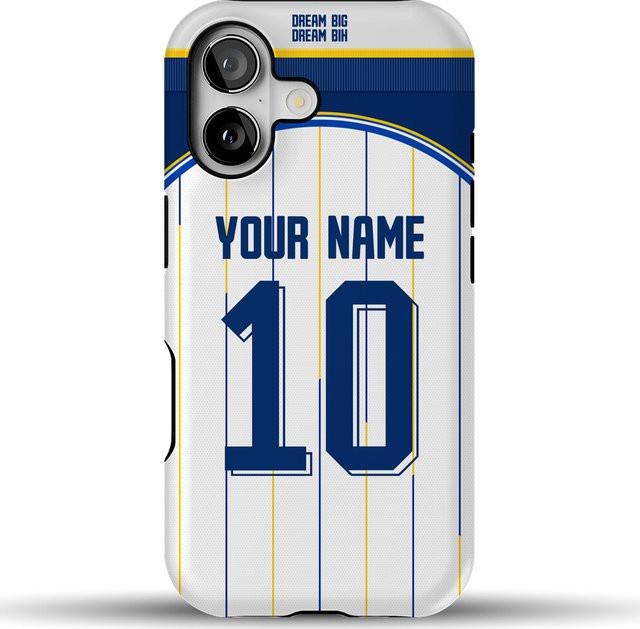 Schutzhülle mit Bosnien und Herzegowina Nationaldesign für Samsung S26 S25 S24 S23 S22 S21 FE und iPhone 17 16 15 14 Plus Pro Ultra, Multicolor - Bild 1