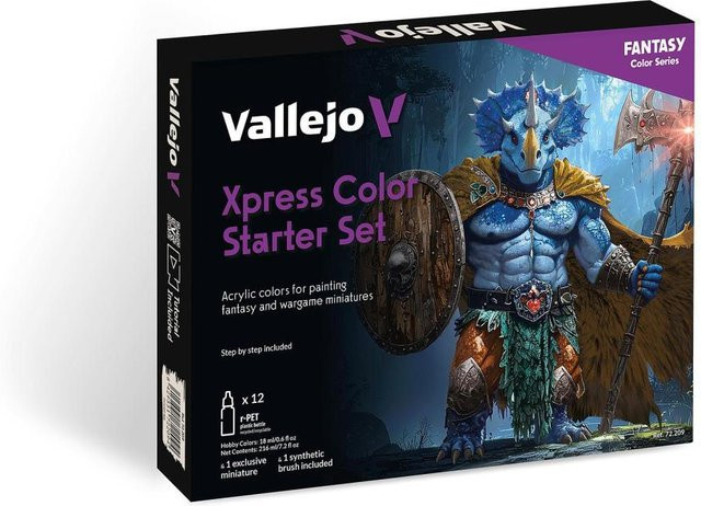 Vallejo Xpress Color Start, Bunt / Mehrfarbig, 12 x 18 ml - Bild 1