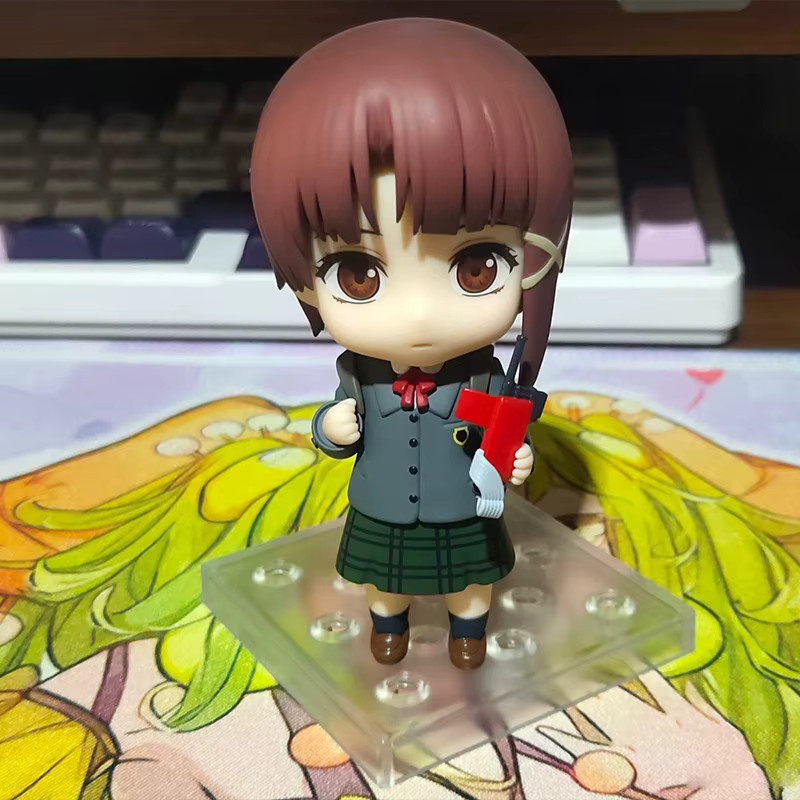 KONBORE Serial Experiments Lain Iwakura Lain Actionfigur, Mädchen-Figur, 10cm - Bild 2