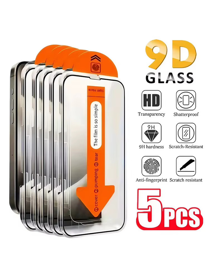 Samsung Gehärtetes Glas Screen Protector mit Fingerprint Entsperrung, Transparent, für S25, S24 Ultra, S23, S22 Plus, FE, A56, A55, A54, A36, A26, A16 - Bild 5