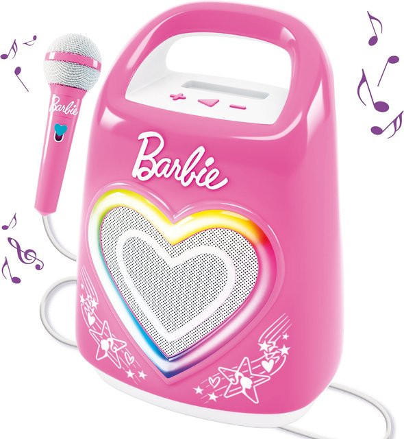 Lisciani Barbie Partymaker Karaoke Lautsprecher und Mikrofon Bluetooth - Bild 1