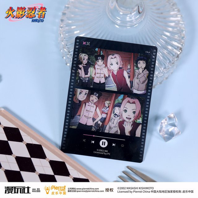 XINGHEDONGMAN Naruto Shippuden Sakura Hinata Hyuga Ino Yamanaka Tenten, Acryl-Fotopolaroid - Bild 1