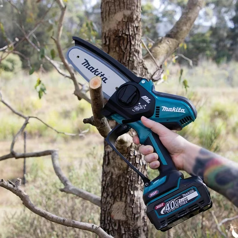 Makita Elektrische Kettensäge 18V mit 20mm Hub und 8,0 m/s Geschwindigkeit in Petrol - Bild 5