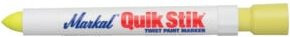 MARKAL Quik Stik Permanent Wachsmarker in Gelb, schnell trocknend - Bild 1