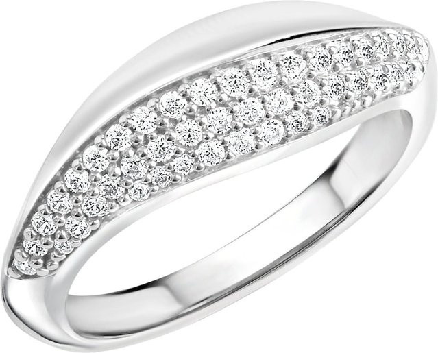 Zeeme Ring 925 Silber, Zirkonia, Damen - Bild 1