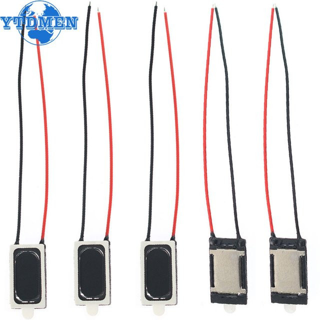 YTDMEN 5er Set quadratische magnetische Lautsprecher 1W 8Ohm in Schwarz, B/H/T: 16 x 9 x 3 mm für Smartwatch und Notebook Ersatz - Bild 1