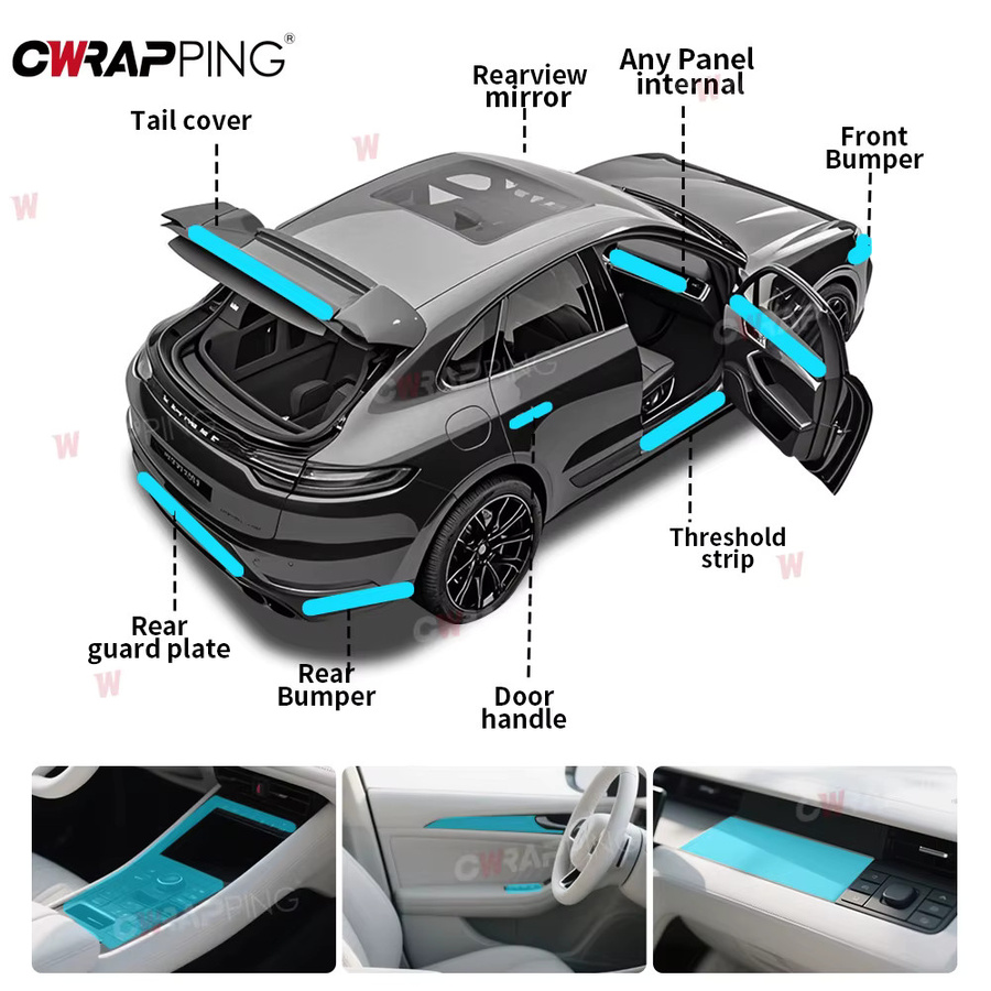 Wasserdichte Vinyl Folie mit Gras Textur für Motorrad und Auto in Multicolour zur Fahrzeugfolierung - Bild 5