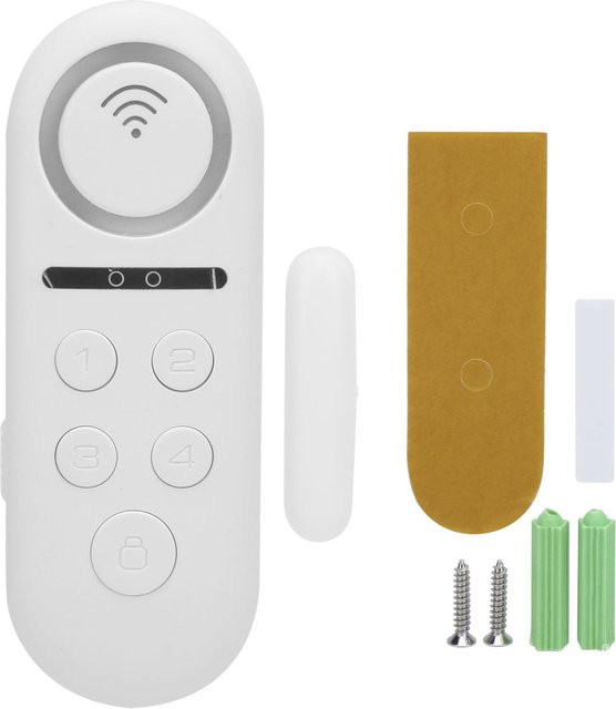 GoolRC Smart WiFi Tür und Fenster Magnetsensor für Einbruchschutz mit App-Steuerung, Weiß - Bild 1