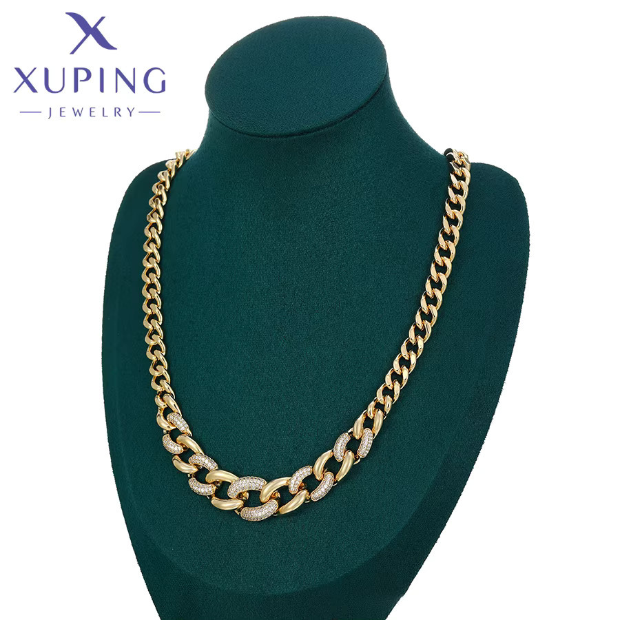 Xuping Schmuck-Set, Gold, Zirkonia, Damen - Bild 3