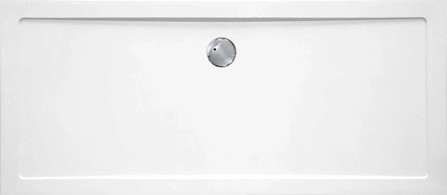 Sanotechnik Duschwanne SMC Rechteck Weiß B/T: 120 x 90 cm - Bild 1