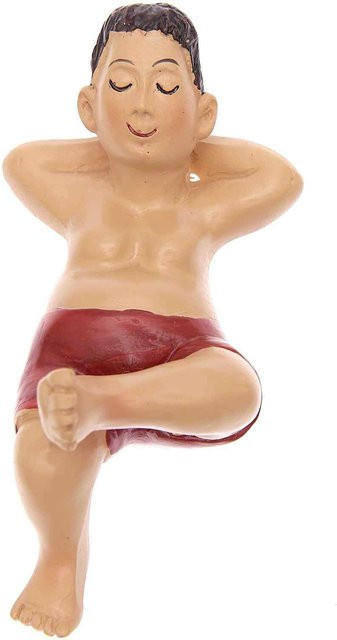 Rico Design Deko-Figur Urlauber aus Polyresin für den maritimen Sommer, Höhe: 8 cm, Breite: 5 cm - Bild 1