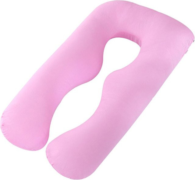 Yiran Furniture Schwangerschaftskissenbezug aus reiner Baumwolle für U-Kissen, Farbe: Violett, Breite: 70 cm, Höhe: 130 cm - Bild 1