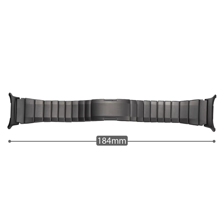 CAOWTAN Uhrenarmband Edelstahl, Silber, Herren - Bild 4