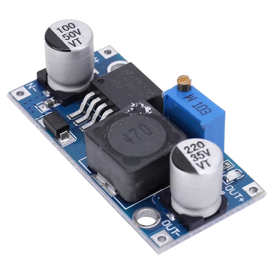 ALLOYSEED LM2596 DC-DC Step-Down Spannungsregler Modul, 3A einstellbar, Blau - Bild 2