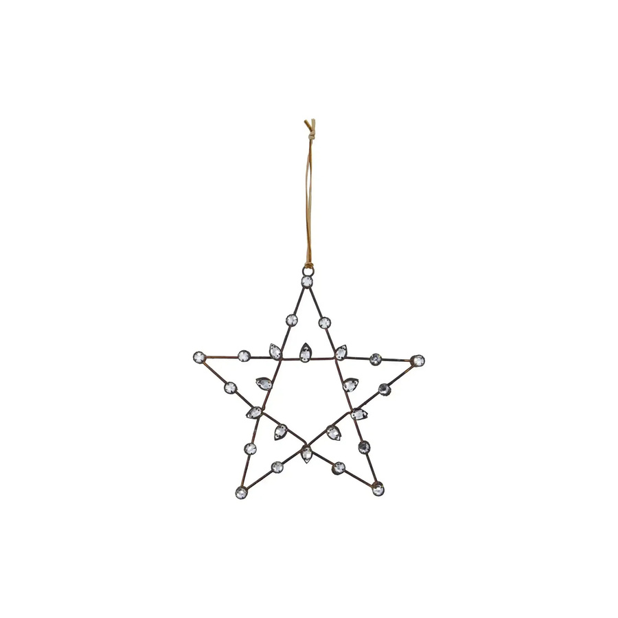 House Doctor Weihnachtsornament Connect Stern in Antik Kupfer, Höhe: 17 cm - Bild 1