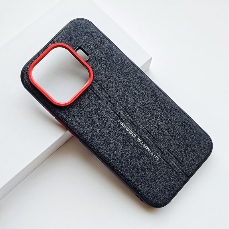 ELVEV Business Schutzhülle aus PU-Leder und weichem TPU für Vivo iQOO Z11 Turbo in Schwarz, Weiß oder Grau - Bild 2