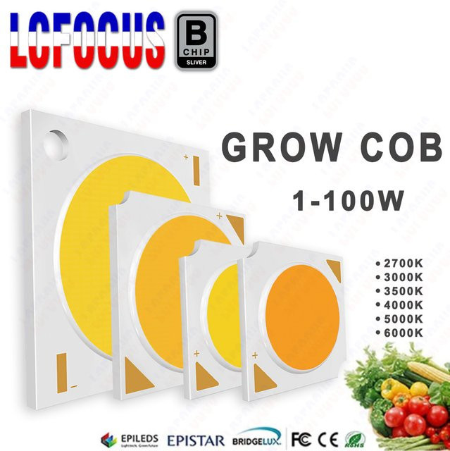 COB-LED-Wachstumslichter für Hydroponik mit Vollspektrum 400–840 nm für Zimmerpflanzen, Keimung und Blüten - Bild 1