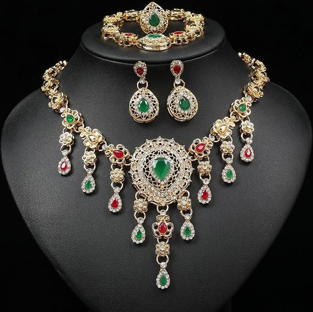 Lucky Star Jewelry Schmuck-Set, Messing, Bicolor, Zirkonia, Kristall, Damen - Bild 1