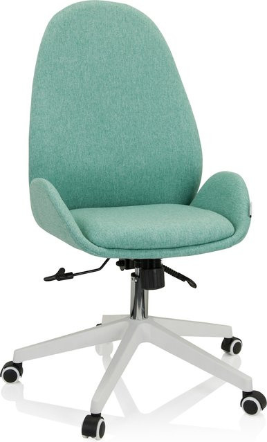 hjh OFFICE Home Office Bürostuhl AVEA in Stoff mit Armlehnen und gewichtsabhängig einstellbarer Synchronmechanik - Bild 1