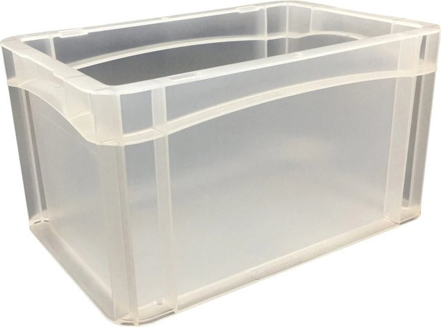 Eurobox-System Vollwand Box Transparent B: 30 cm, T: 20 cm, H: 17 cm - Bild 1