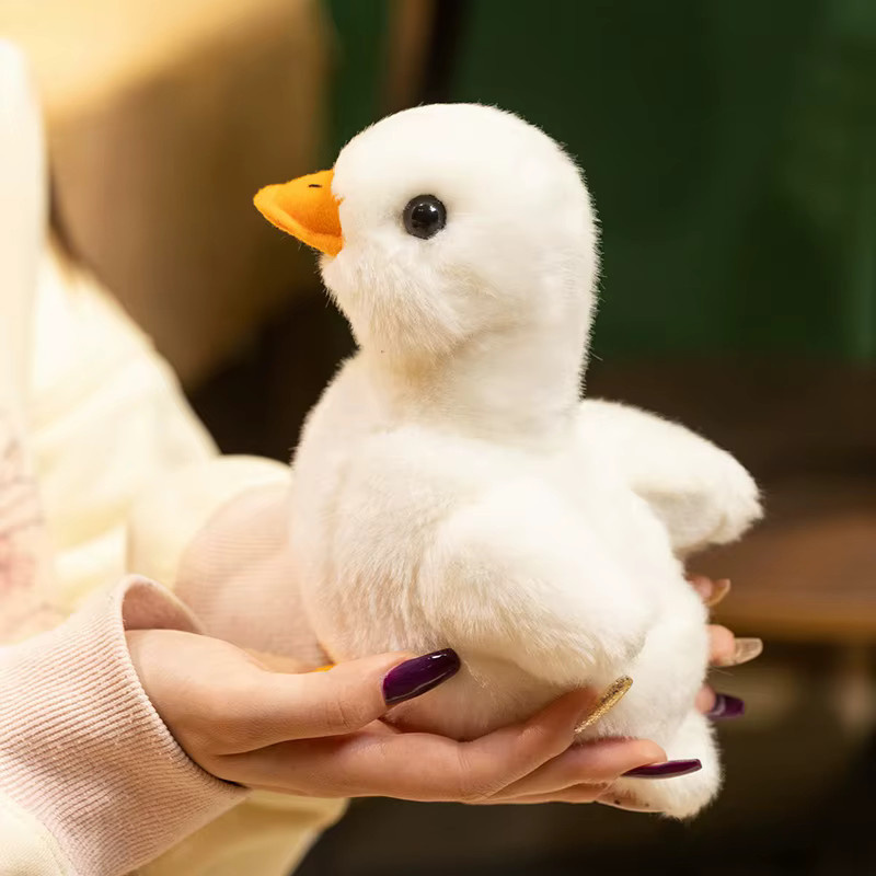 MIAOOWA Enten-Plüschtier, Weiß, 16cm - Bild 5