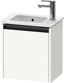 Duravit Waschtischunterschrank Ketho.2 in Weiß Matt mit 1 Tür, B/H/T: 41 x 44 x 29,2 cm