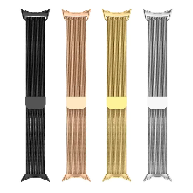 Milanese Loop Armband für Google Pixel Watch, Edelstahl, Unisex - Bild 4