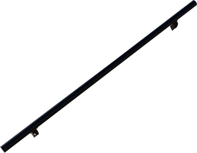 Minka Handlauf Sirius Wall aus Aluminium in Schwarz, Länge: 1,5 m - Bild 1