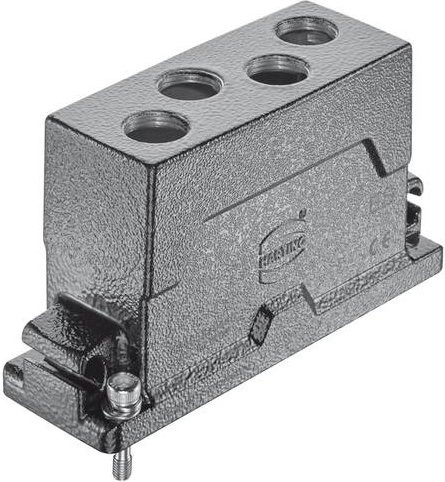 HARTING Tüllengehäuse 19 40 524 0440 19405240440 in Grau aus Edelstahl - Bild 1