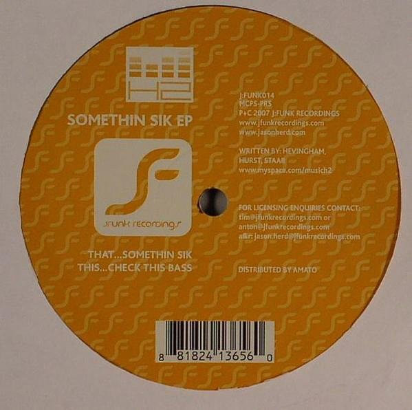 Somethin Sik EP, H2, J:Funk Recordings, Vinyl/LP - Bild 1