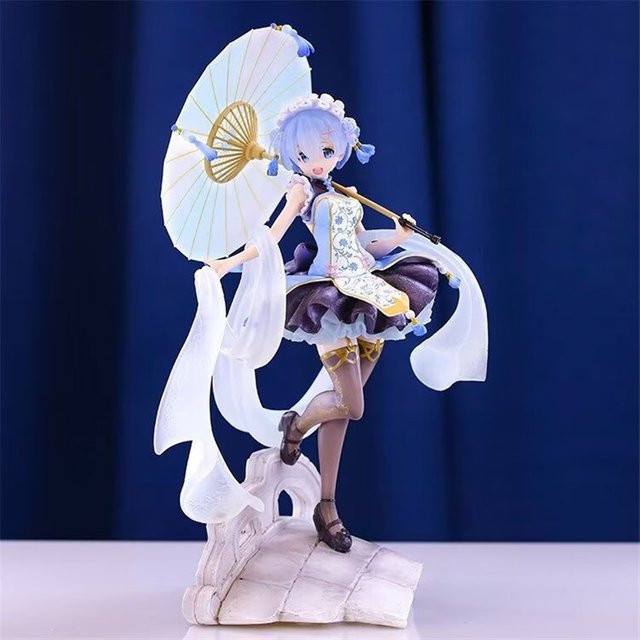 Bandai Re:Zero Rem Actionfigur, 29cm, Einzelfigur - Bild 1