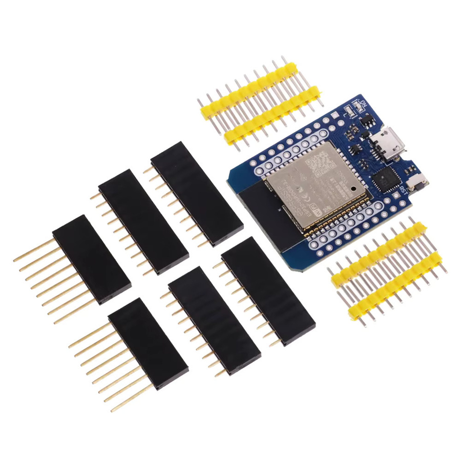 Wemos Mini D1 ESP8266 und ESP32 Entwicklung Board Modul mit WiFi und Bluetooth für Arduino inklusive Pins - Bild 5