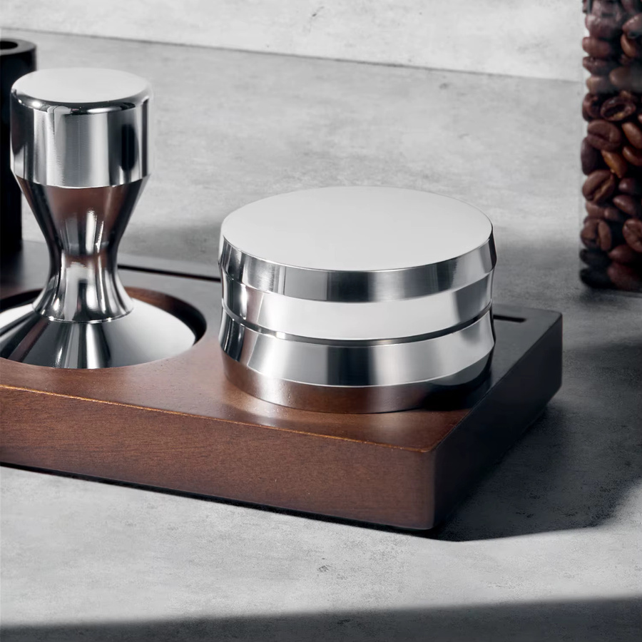 ZIRKUS Gravity Coffee Leveler Espresso-Kaffeeverteiler aus Edelstahl in Silber, Durchmesser: 58,5 mm - Bild 6