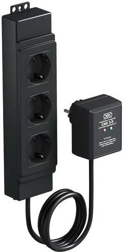 OBO Bettermann 5092701 CNS 3-D-D Überspannungsschutzgerät 7 kA in Schwarz - Bild 1
