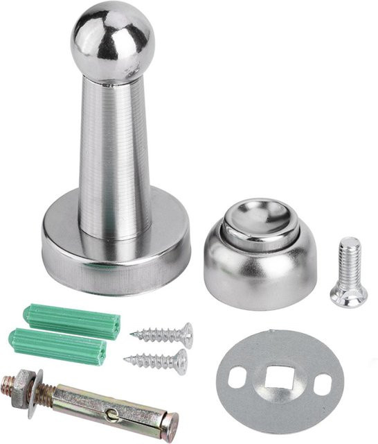 TOMTOP Magnetischer Türstopper aus Edelstahl in Silber - Bild 1