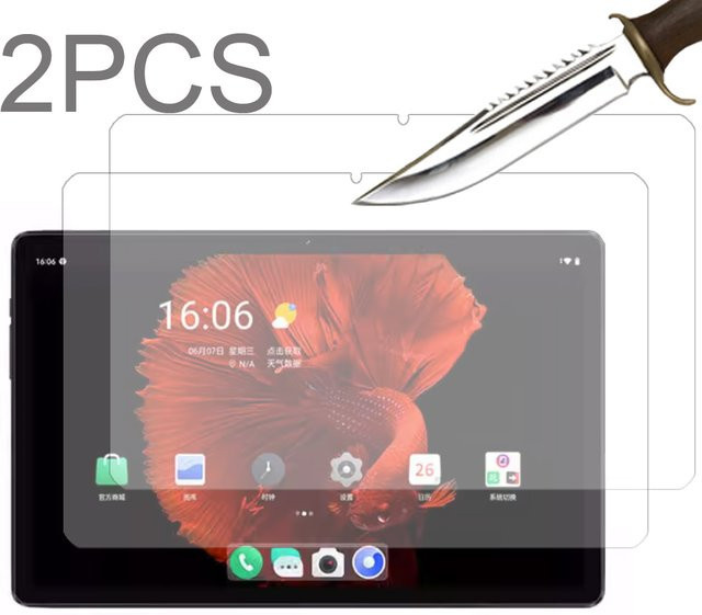2er-Pack Glas Displayschutzfolie für Alldocube iplay 50 Pro, 40 Pro, 40H, 20, 20s, 30, 8T Tablet, transparent - Bild 1