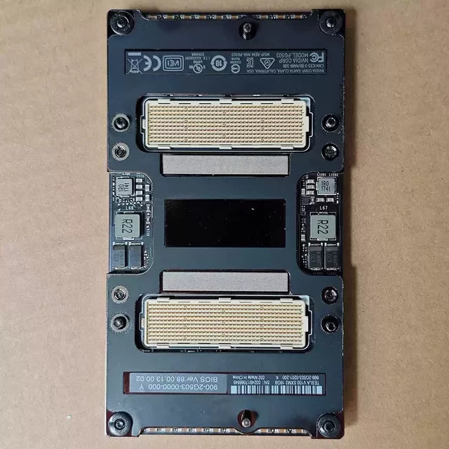 Nvidia V100 SXM2 Deep Learning GPU Grafikkarte mit 32G Speicher für DGX-1 High-Performance-Computing in Schwarz - Bild 1