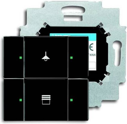 Busch-Jaeger Eingangsmodul 6126/01-885 in Tiefschwarz (RAL 9005) - Bild 1