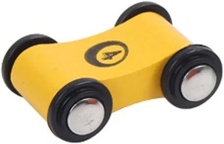 Airun Gleitauto Spielzeug Rampe Rennen Rutsche Bahn gelb - Bild 1