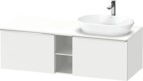 Duravit Waschtischunterschrank D-Neo in Weiß, Wandhängend, B: 140 cm, H: 45,9 cm, T: 55 cm - Bild 1
