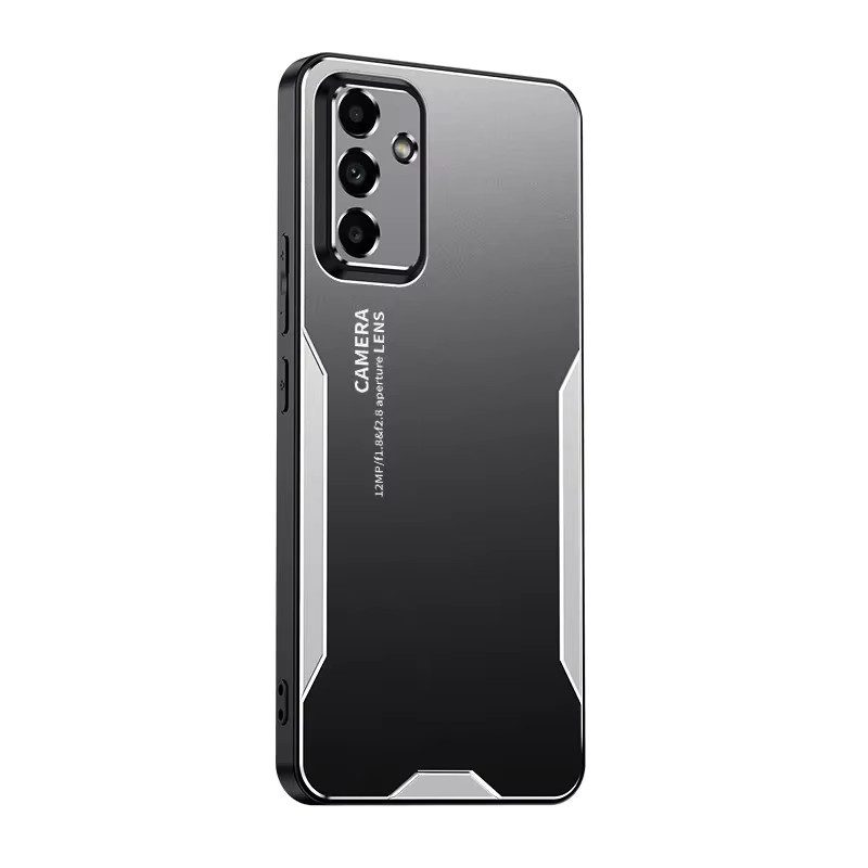 Robuste Aluminium-Metallhülle mit Kühlfunktion für Samsung Galaxy A57 A37 A07 A17 A56 A36 A26 A16 A06 A55 A35 A25 A15 A05 in Silver oder Black - Bild 3