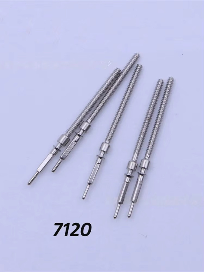 RACDONA Uhrenzubehör Crown Stem, Messing, 5er-Set - Bild 2