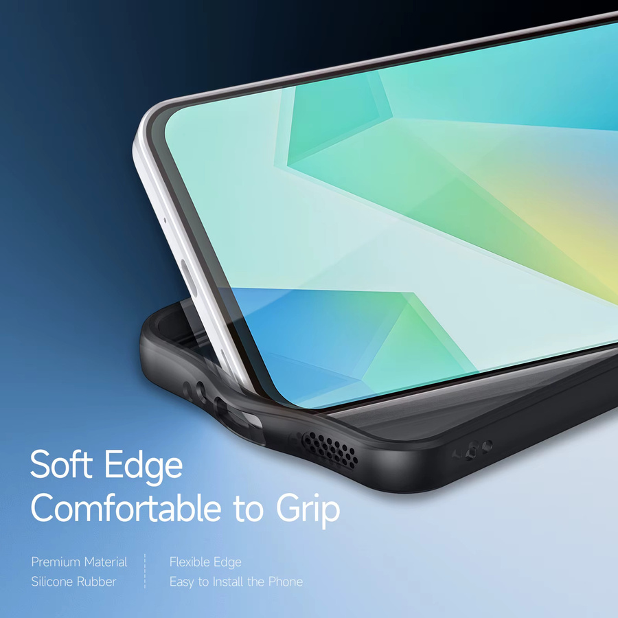 DUX DUCIS stoßfeste Handyhülle für Samsung Galaxy A07 4G A17 A27 A37 A57 5G F17 transparent mit fließenden Linien - Bild 5