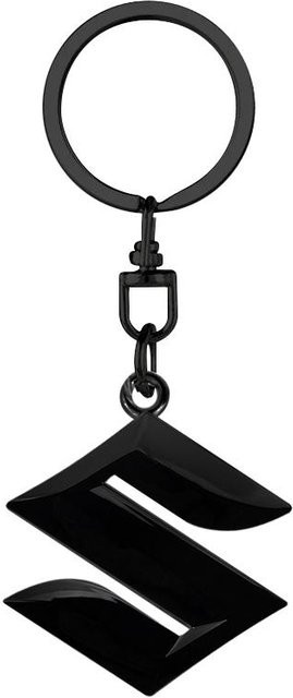 Suzuki Schlüsselanhänger, geflochtenes Seil, schwarz, Unisex - Bild 1