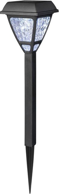 Sensation Solarleuchte aus Kunststoff in Schwarz, H/D: ca. 41,5 x 9 cm - Bild 1