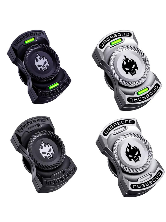 RCDRIFT Fidget Spinner, magnetisch, rotierend, leuchtend, Rot - Bild 3